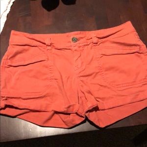Salmon colored shorts